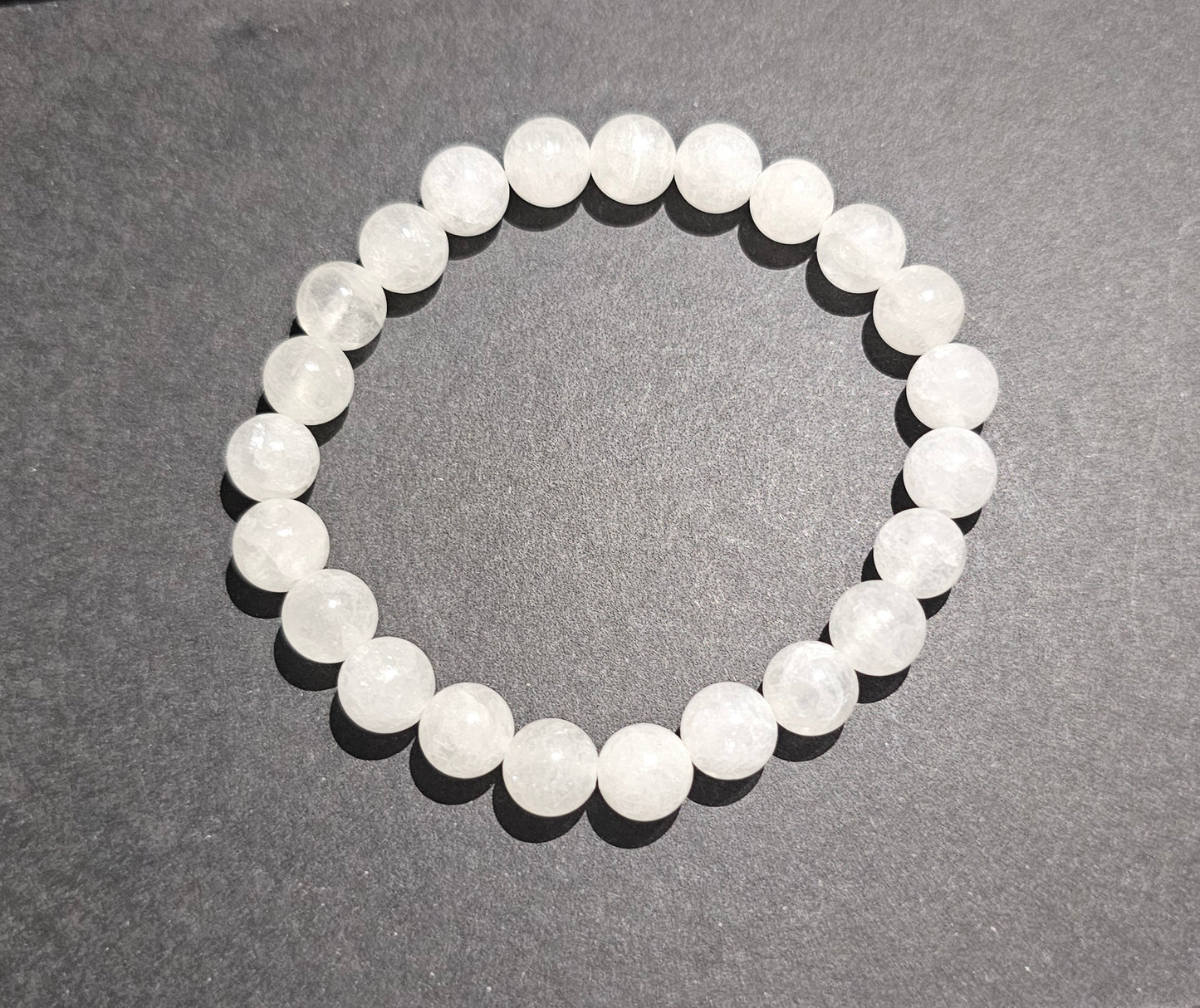 Bracelet jade blanc