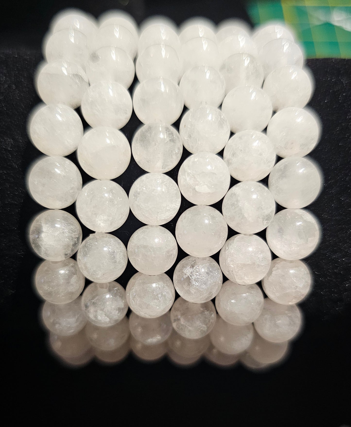 Bracelet jade blanc