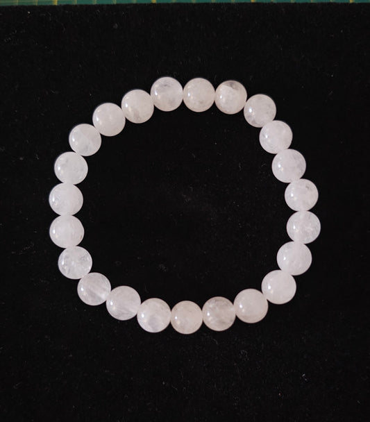 Bracelet jade blanc