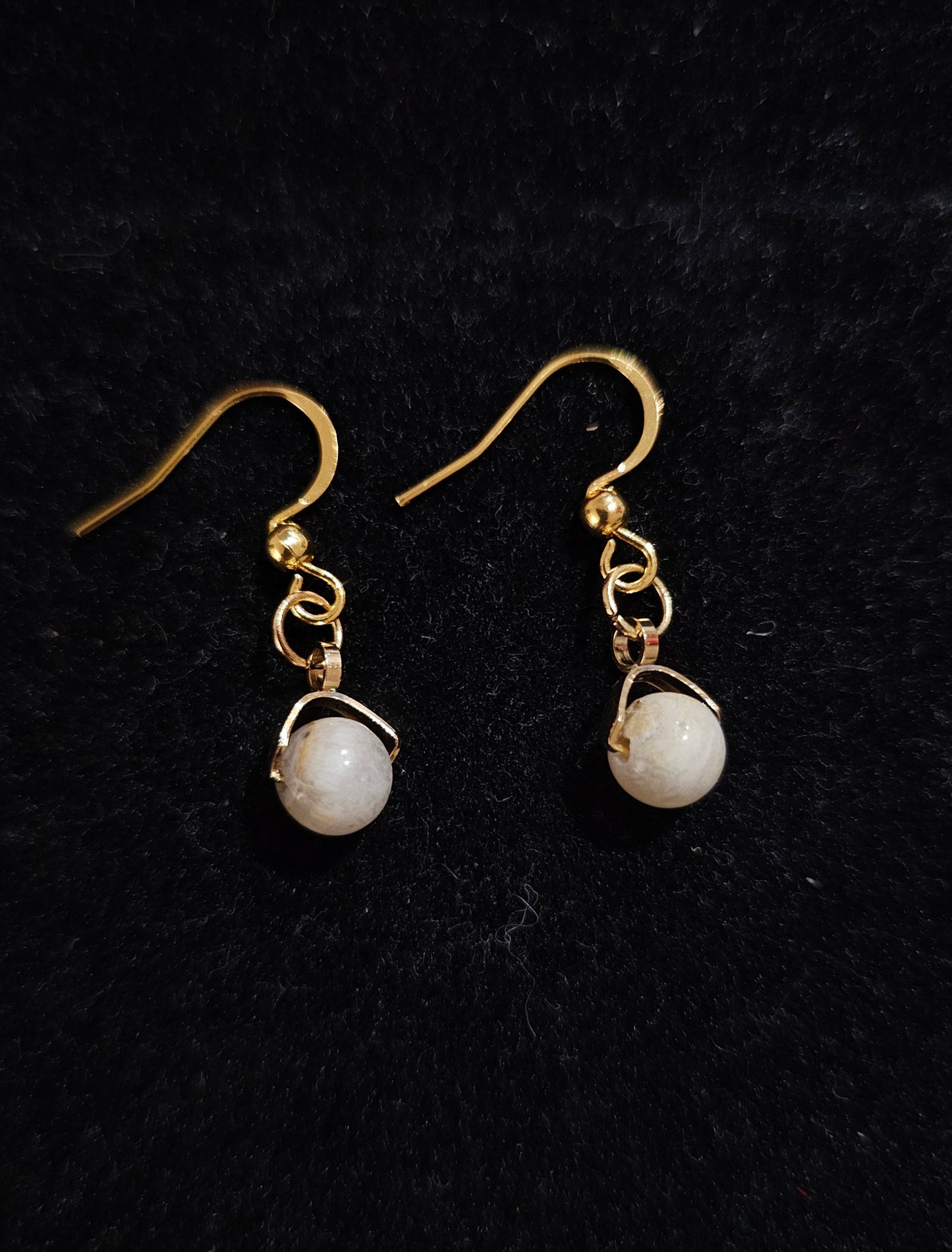 Boucle d'oreilles en amazonite