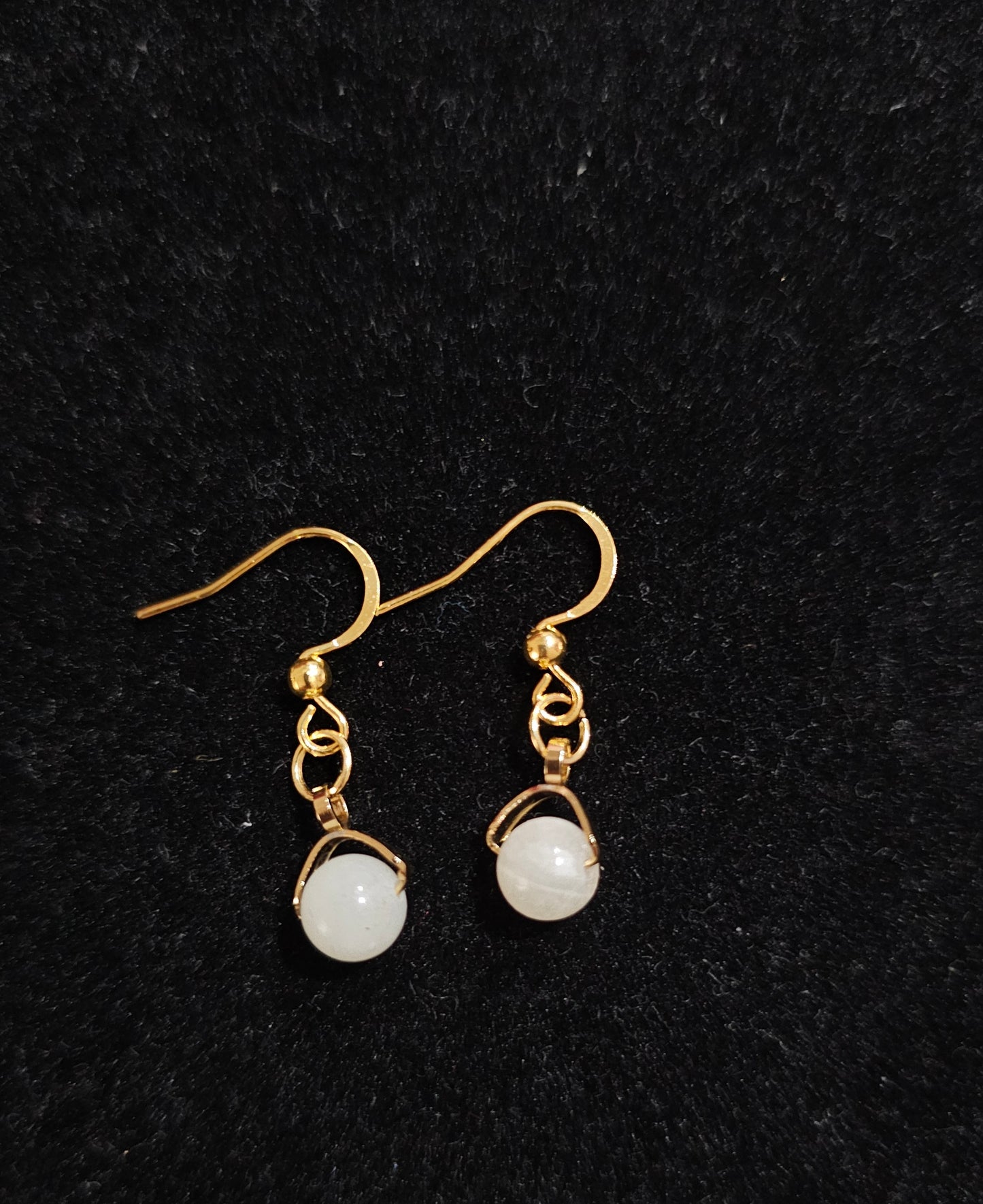 Boucle d'oreilles en amazonite